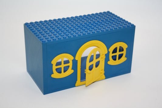 LEGO® Fabuland - 10x20 Schuppen/Haus - x661c03 - blau/gelb