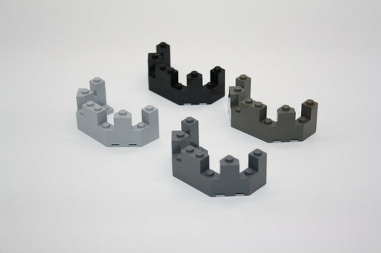 LEGO® - Burgzinne/ Burgplatte 3x2x2 x1/3 - versch. Farben - 6066 - Burgteile