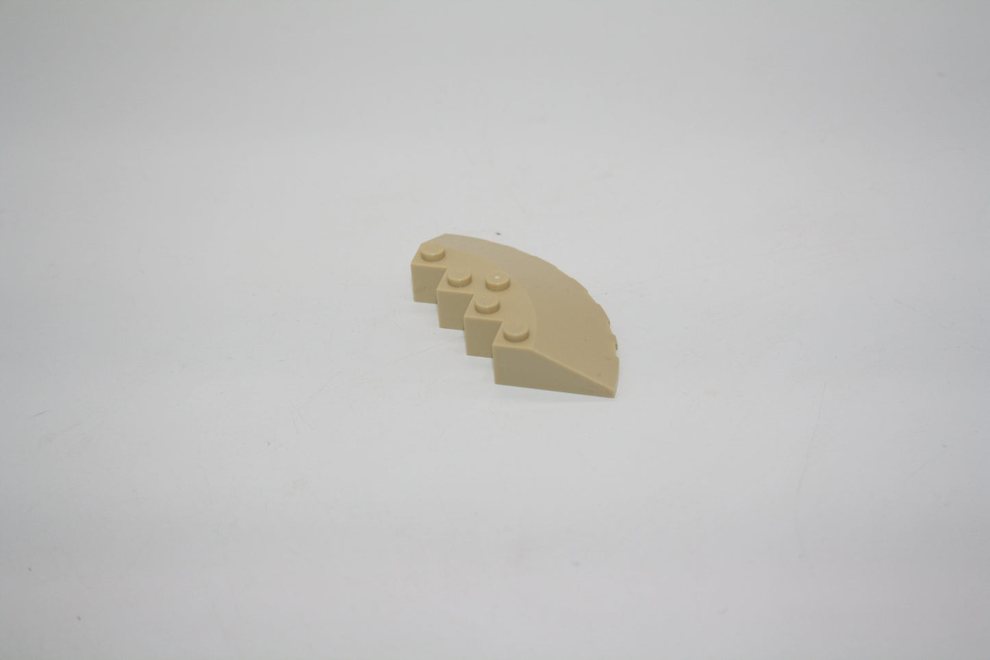 LEGO® - Stein runde Ecke 6x6 mit Neigung 33 Kante - beige/Tan - 95188 - Platten