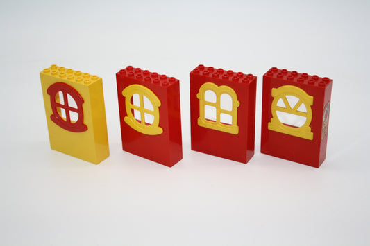 LEGO® Fabuland - Gebäudewand/Wand/Wände (2x6x7)- x635, x636, x637  - versch. Farben