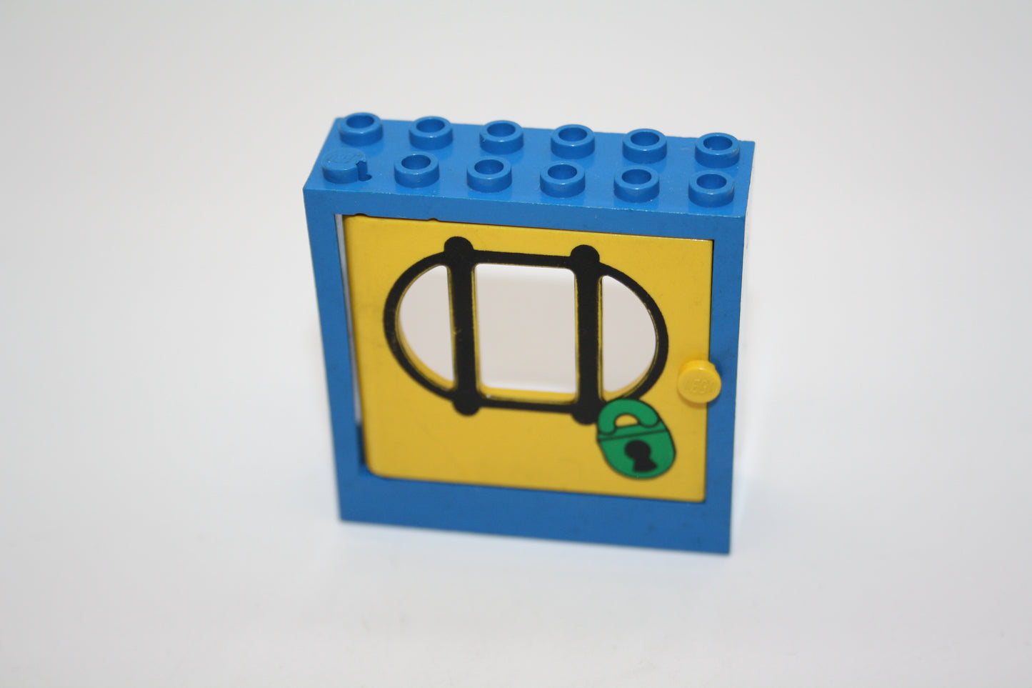 LEGO® Fabuland - Tür (2x6x5) Gitterfenster/Polizeischloss Muster - x610c03px2