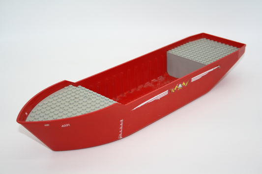 LEGO® - Boot/Schiffsrumpf 52 x 12 x 6 1/3 - rot - bfloat4c01 - Einzelteil