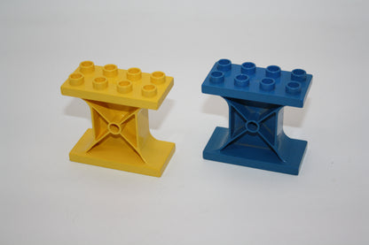 Duplo - 2x4 Noppen Stütze/Säule/Gerüst - versch. Farben - Einrichtung - Bauelement
