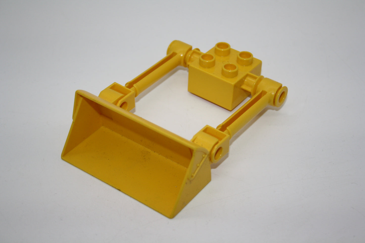 Duplo - Baggis Schaufel/Baggerschaufel m. Halterung - gelb - Ersatzteil